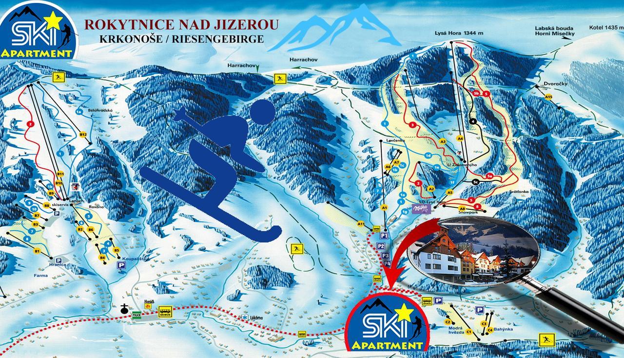 Ski - Apartment روكيتنسي ناد جيزيرو المظهر الخارجي الصورة